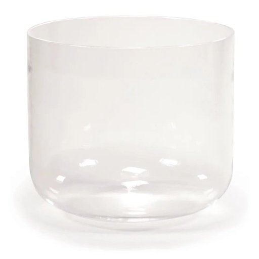 [8719172838190] Bol chantant de cristal trasparent note DO# | 17 cm