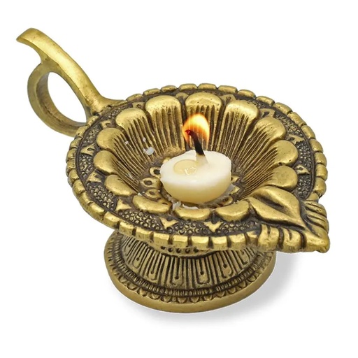 [8719172839463] Brûleur de bougie orientale OM | 290 g; 12x4cm