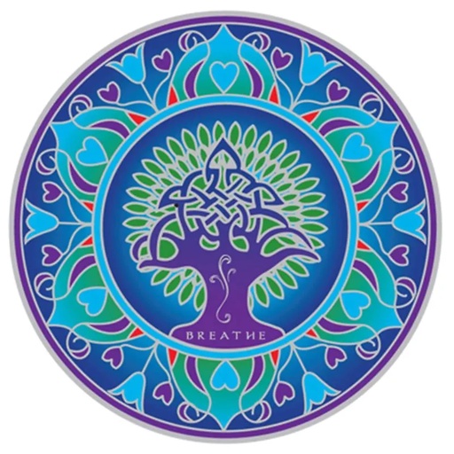 [8719172839715] Adhésif fenêtre  Earth Mandala | 14 cm