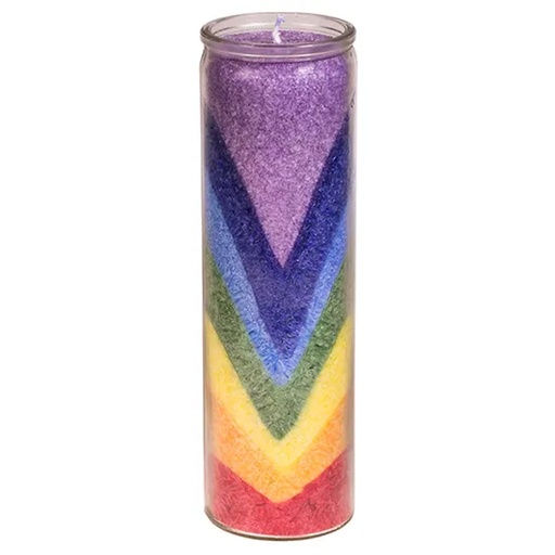 [8719172839920] Bougies de stéarine Rainbow Valley | 21x6.5 cm