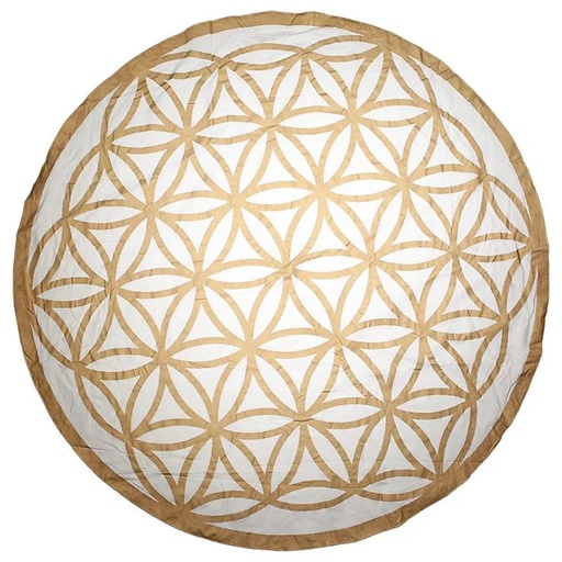 [8719497610211] Serviette de plage Fleur de Vie | 550-650 g; 150 cm