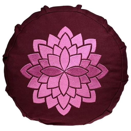 [8719497611799] Coussin de méditation Lotus pour enfant coton BIO (OCS) | 25x10cm; ±1000g