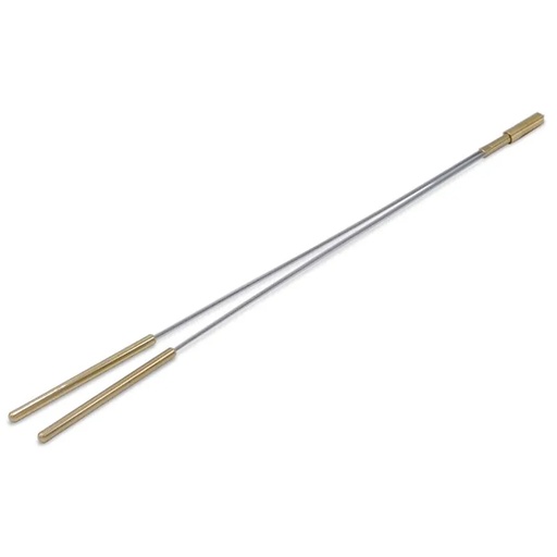 [8719497612710] Baguette de radiesthésie laiton | 42 cm