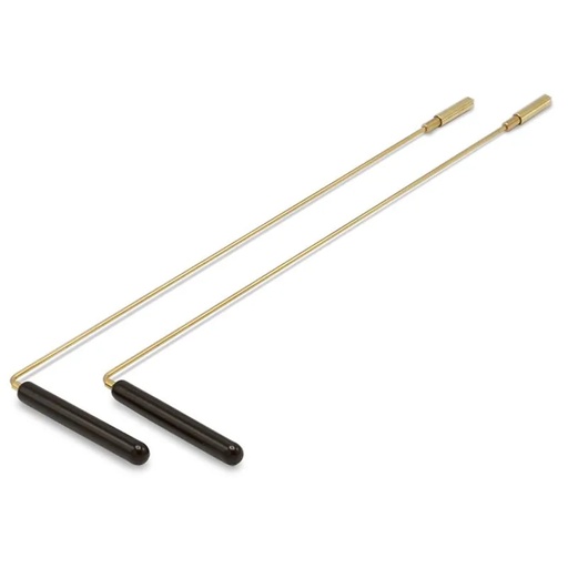 [8719497612734] Baguette de radiesthésie (paire) laiton | 40x11 cm