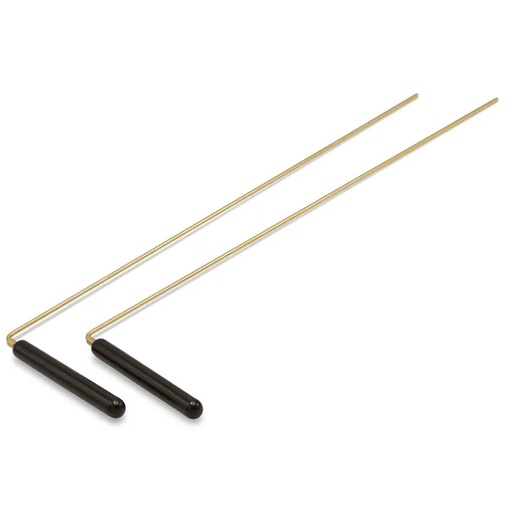 [8719497612758] Baguette de radiesthésie (paire) laiton | 39x11 cm