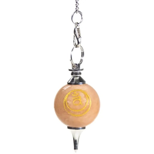 [8719497614370] Pendule  2ème chakra Swadhishtana | 16gr