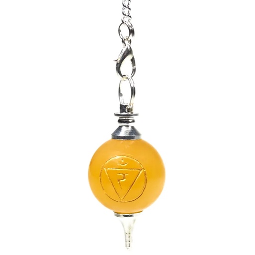 [8719497614387] Pendule 3ème chakra Manipura | 16gr