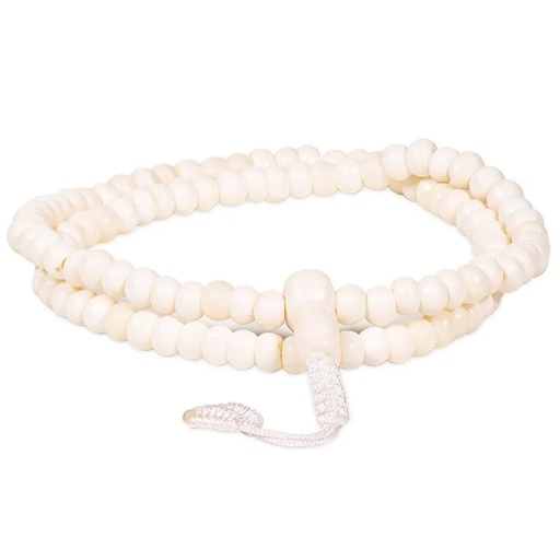 [8719497616862] Mala en os naturel 108 perles | 0.6 cm
