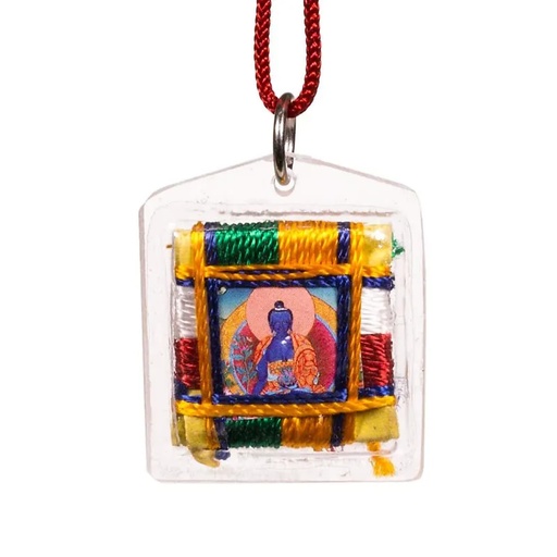[8719497616985] Pendentif de protection Bouddha de la médecine | 3 cm