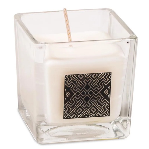[8719497617036] Bougie parfumée à la cire de colza Paolo Santo | ±260g; 6x6x6cm