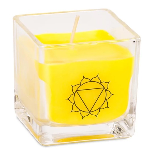 [8719497617043] Bougie parfumée à la cire de colza écolo | ±260 g; 6x6x6 cm