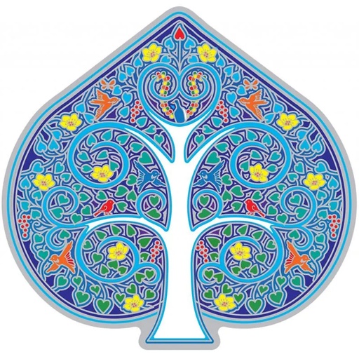 [8719497617357] Adhésif fenêtre Arbre de Vie | 11 cm