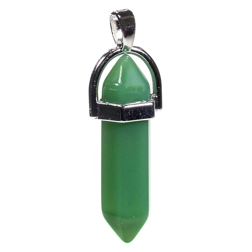 [8719497618156] Pendentif aventurine verte | 4cm