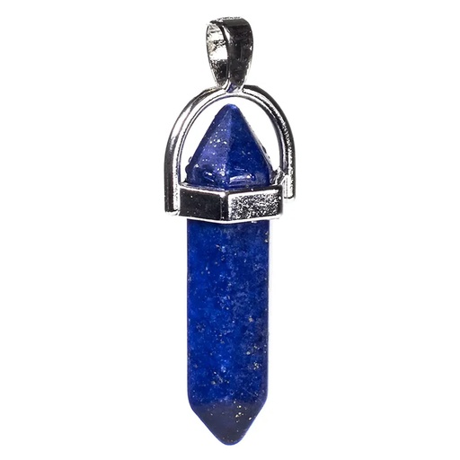 [8719497618163] Pendentif lapis lazuli (coloré) | 4cm