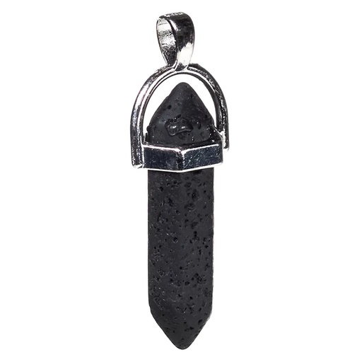 [8719497618170] Pendentif pierre de lave | 4cm
