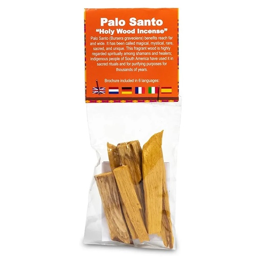 [8720088290934] Bois sacré Palo Santo taille S | 20gr; 6-8 cm
