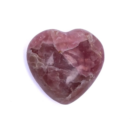 [8720088291177] Pierre de souci coeur Quartz rose | ±4.5cm