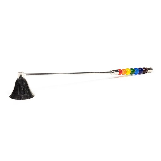 [8720088291283] Éteignoir à bougie 7 chakras | 28 cm
