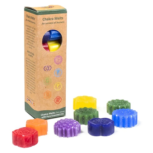 [8720088291832] Cire parfumée Chakra pour brûle encens | 80g