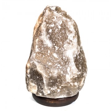 [8720088292525] Lampe en cristal de sel grise -- 2000-3000 g