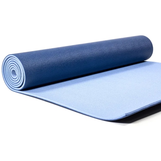 [8720088294093] Yogi & Yogini Tapis de yoga en PVC Deluxe indigo -- 60x183cm