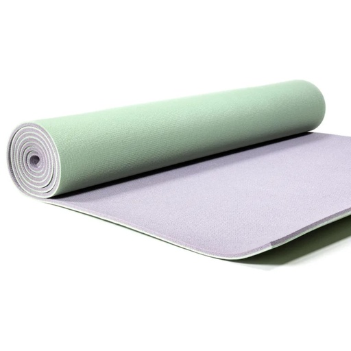 [8720088294116] Yogi & Yogini Tapis de yoga en PVC Deluxe vert -- 60x183x0.6