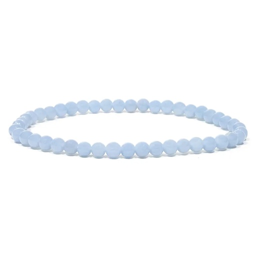 [8720088294505] Bracelet élastique de angélite | 0.4 cm