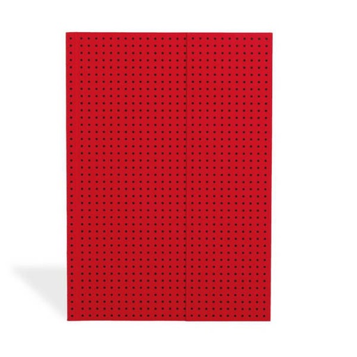 [9781439790175] Paper-Oh - Rouge sur Noir - A5 - Non ligné