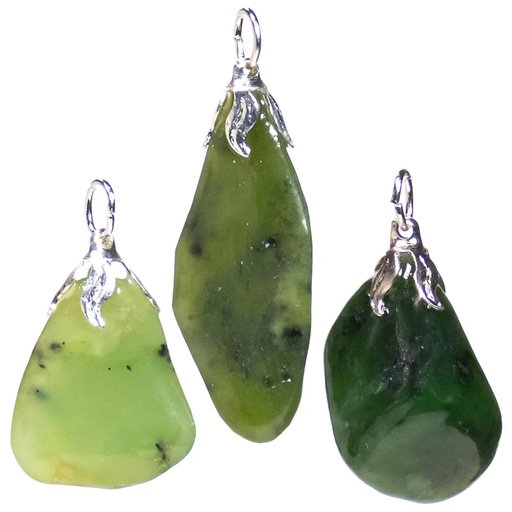 [8720088294840] Pendentif pierre gemme Jade |±1.5-3cm