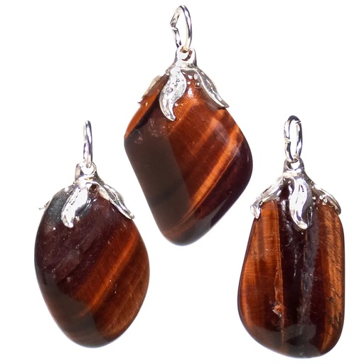 [8720088294864] Pendentif pierre gemme  Cat's eye |±1.5-3cm