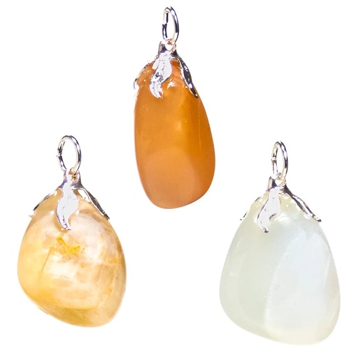 [8720088295229] Pendentif pierre gemme Pierre de Lune