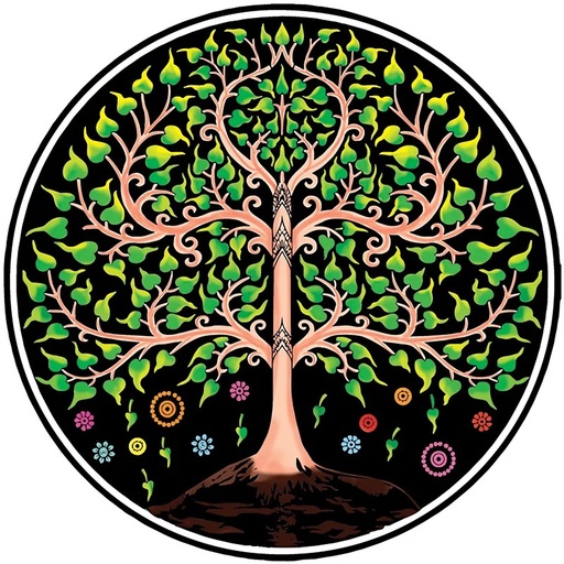 [8720088296257] Serviette de plage arbre de vie | 150cm; 450-550g