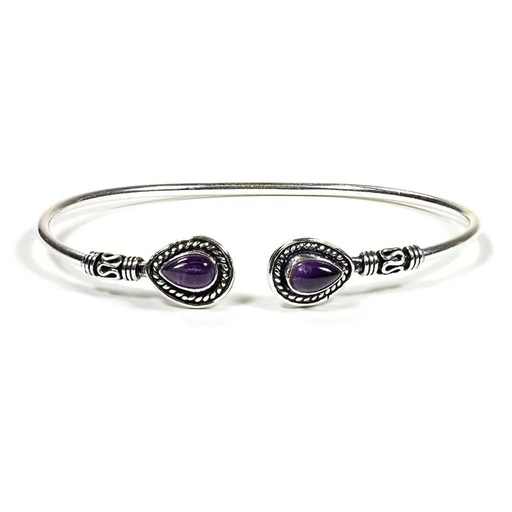[8720088296547] Bracelet améthyste fin | ±0.6cm