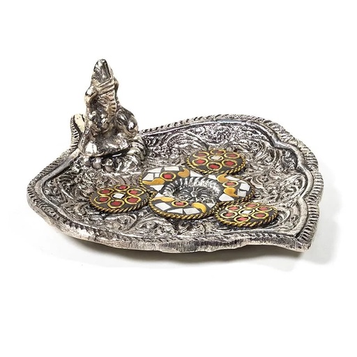 [8720088296615] Brûleur de cône d'encens Ganesh | 11x9 cm