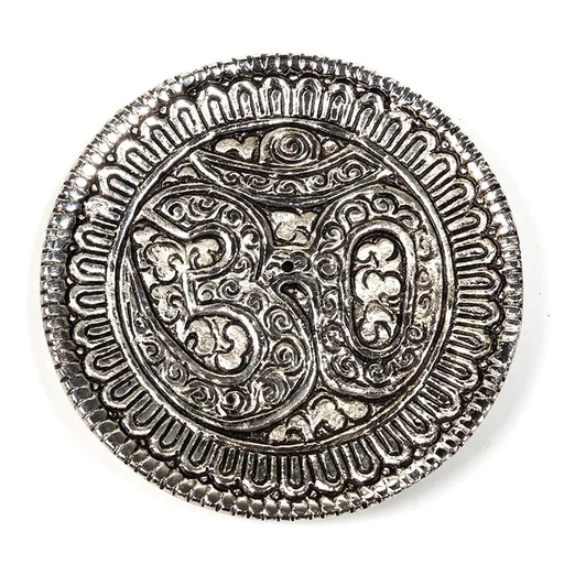 [8720088296622] Brûleur déncens Om rond | 8.5 cm