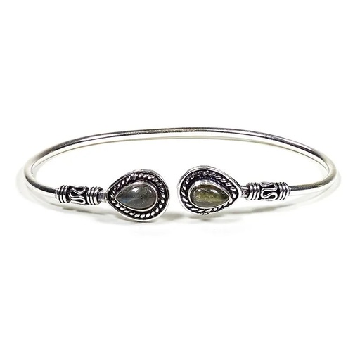 [8720088296707] Bracelet avec labradorite | ±6.5cm