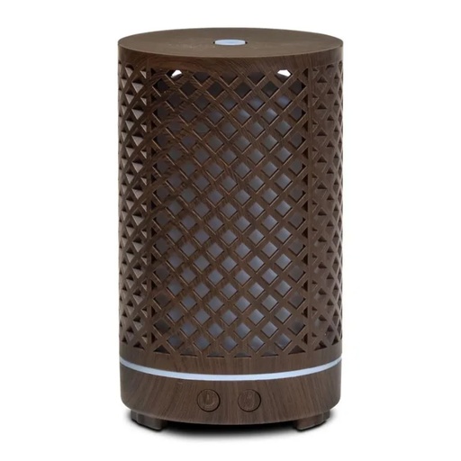 [8720088297032] Diffuseur dárôme ultrasonique Zen Breeze marron -- 200ml