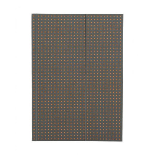 [9781439790137] Paper-Oh - Gris sur Orange - A5 - Non ligné