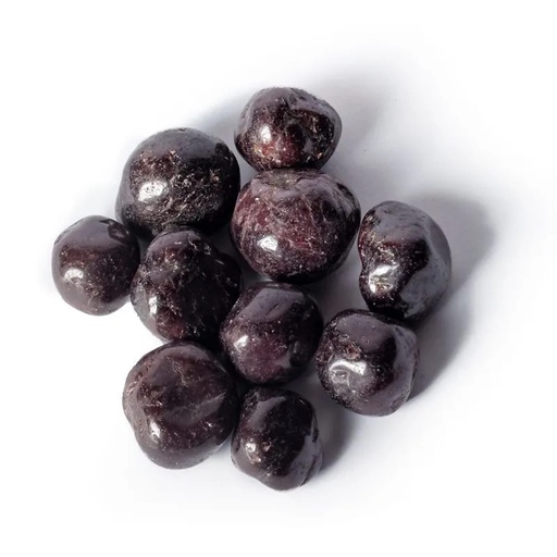 [8720088297445] Pierres polies grenat qualité A | 5x8 cm; 500 g