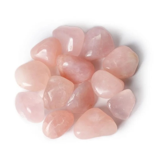 [8720088298152] Quartz rose Pierres polies qualité A | ±3-8 cm; ±500 g