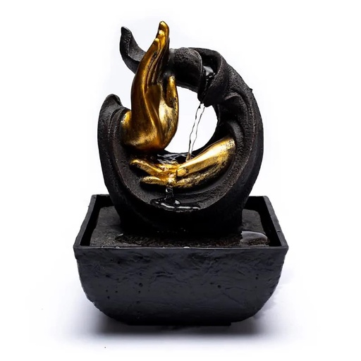 [8720088299357] Fontaine à eau Compassion mudra | 13,3x13,3x20cm