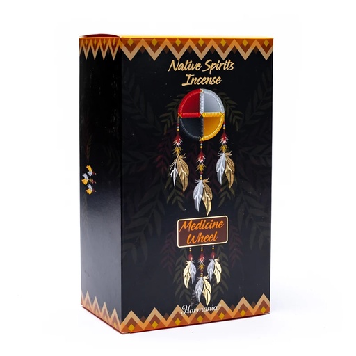 [8720088299524] Native Spirits Encens Roue de médecine Musc | 15g