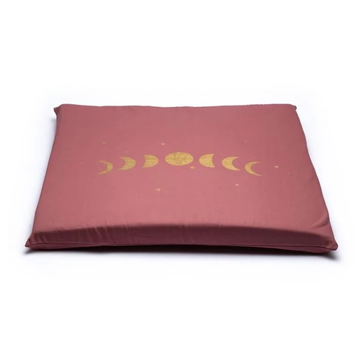 [8720512970371] Housse de tapis de méditation Phase de Lune BIO (GOTS) | 65x65x5cm; 239g