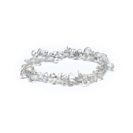 [8720512970586] Bracelet hips de Cristal de roche élastique | ±0.7cm