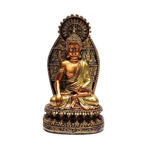 [8720512970760] Bouddha touchant la terre | 350 g; 10x7.8x17.8 cm