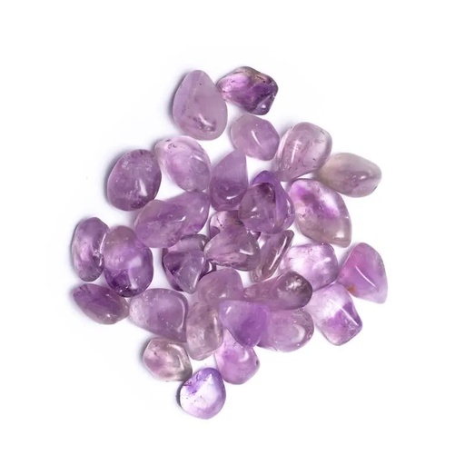 [8720512971279] Améthyste pierre polie de qualité A | ± 500 g; ±2-4 cm
