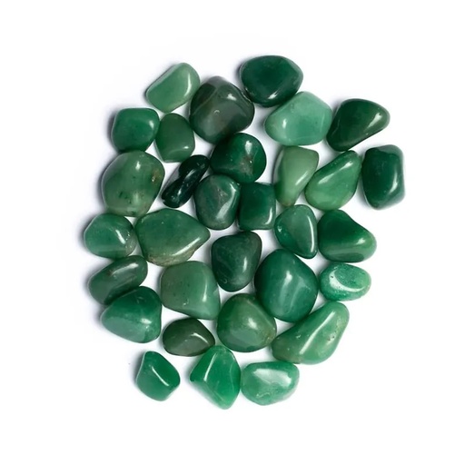 [8720512971316] Quartz vert pierre polie de qualité A | ±2-4cm; ±1000g