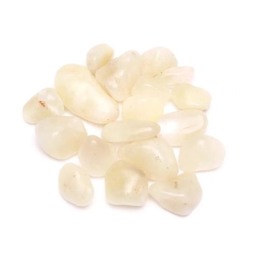 [8720512971453] Cristal de roche & soufre  pierres polies de qualité A --