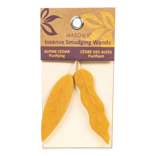[8901186177215] Maroma Encens smudge Cèdre des Alpes -- 25g