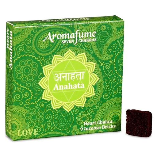 [8901362065428] Aromafume briques déncens Chakra 4°chakra | 40 g